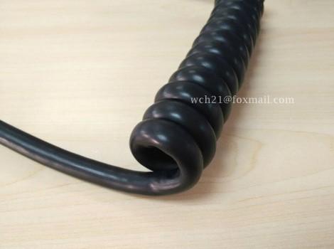UL2662 Heavy Equipment PVC Curl Spiral Cable