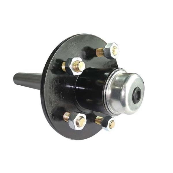 3500 lb 5 on 4.5 Trailer Hub Assembly with Customized Spindle Length and Materials