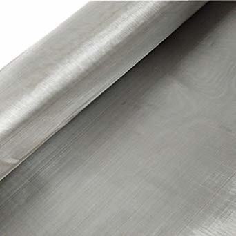 Plain Weave Stainless Steel Fine Mesh Screen , Woven Wire Mesh Sheets Long Lifespan
