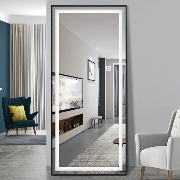 800 x 600mm LED Full Body Mirror Rectangle Full Length Mirror With Light