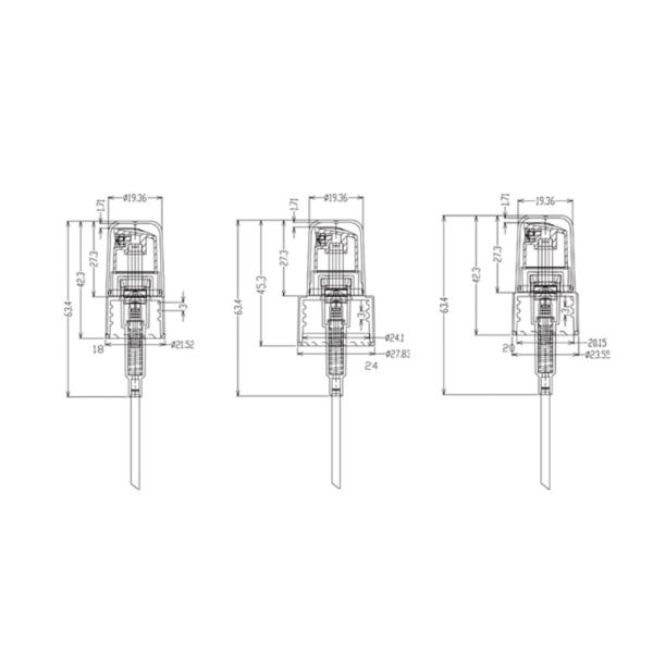 OEM Replacement Hand 50ml Airless Pump