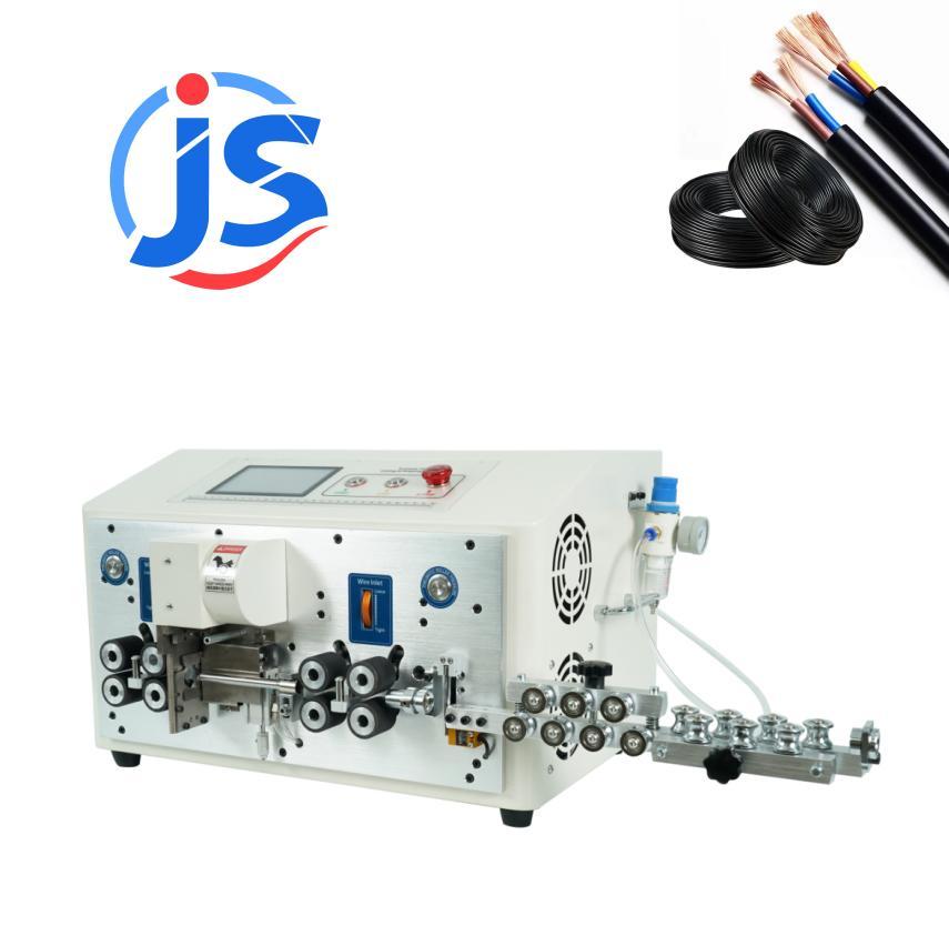 Labor-Saving BMS Wire Harness Stripper Machine with High Speed Steel Blade and Eight-Wheel Drive Featuring 5 Inch PLC Screen