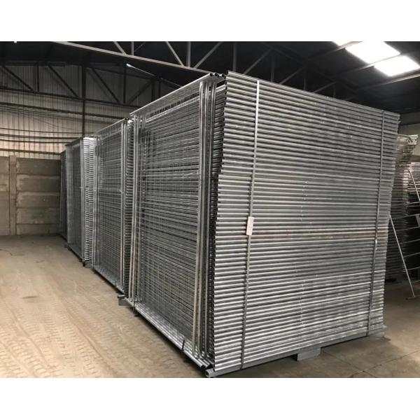 С низкоуглеродистой сталью 6 * 10 / 6 * 12 футов съемные временные панели ограждения для временного барьера