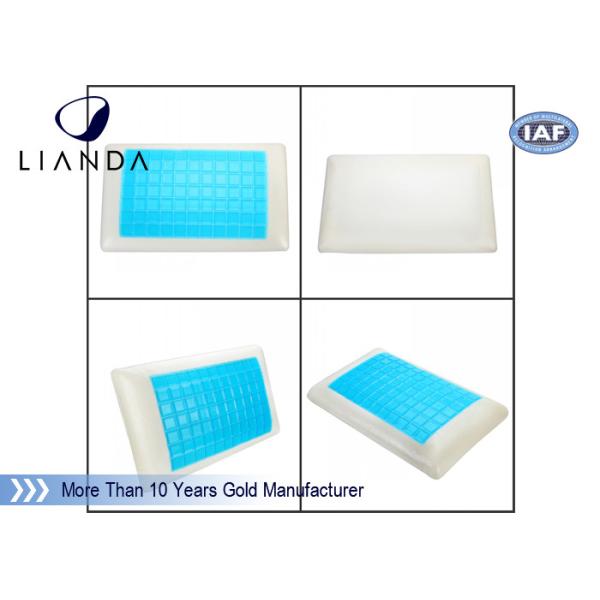 Reversible Cooling Gel Pillows with Stay Cool Blue Gel Top and Premium Memory Foam