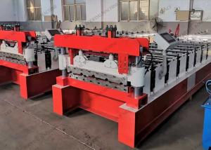 0.7mm 5kw Trapezoidal Roll Forming Machine For Metal Roofing Sheet