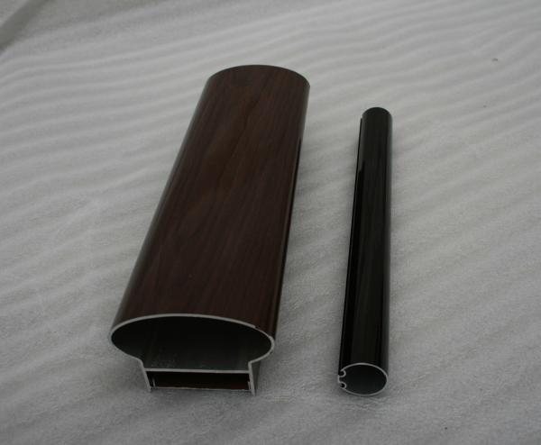 6005 U Channel  Powder Coated Aluminium Alloy Extrusions Profiles