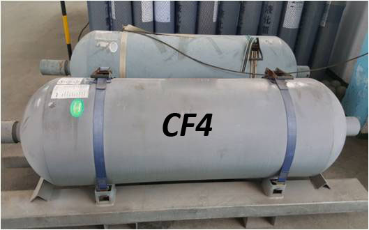 China Factory 99.999% High Purity  Cylinder Gas CF4 Carbon Tetrafluoride