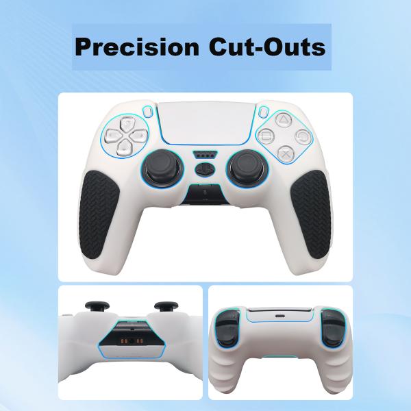 Anti-Slip Thicken Silicone Protective Cover For Play Station Dualsense