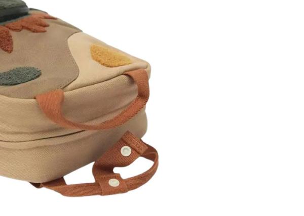 Adjustable Strap Cotton Backpack Zipper Personalised Childrens Backpack