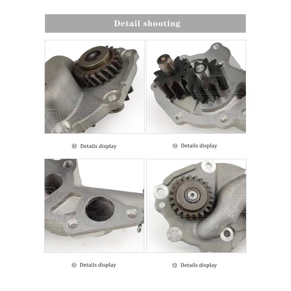 J05E Diesel Engine Excavator Oil Pump Komatsu Oil Pump 15110-2160
