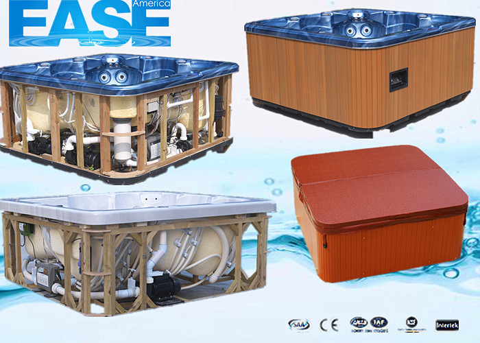 Whirlpool outdoor swim luxury bath tubs, balboa GL8000 with 3KW heater family swim pool