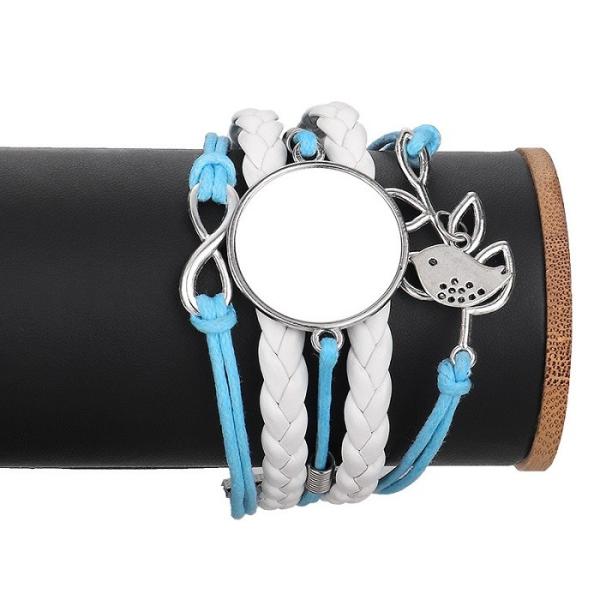 DIY Sublimation Gifts Customized Sublimation Blanks Love Bracelet
