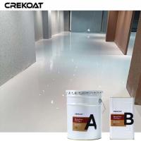 2 Pacotes de tinta de piso com pigmentos metálicos oferecem um acabamento refletor luxuoso