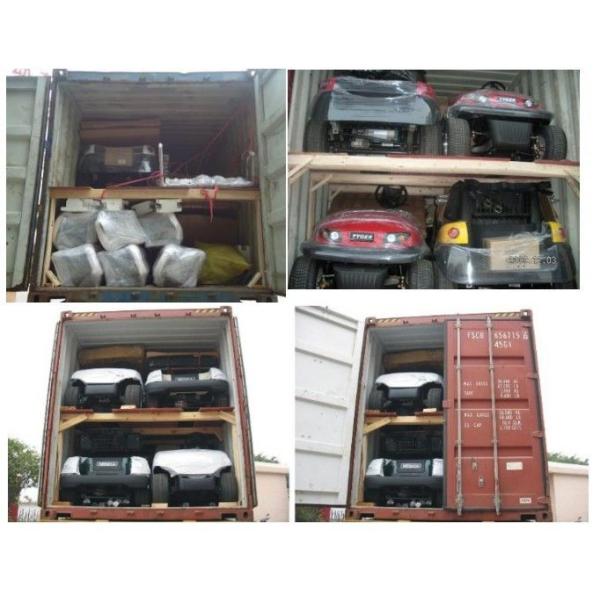 Mini 4 Wheel Drive 4 Person Club Car Electric Golf Cart With 48V Trojan Battery