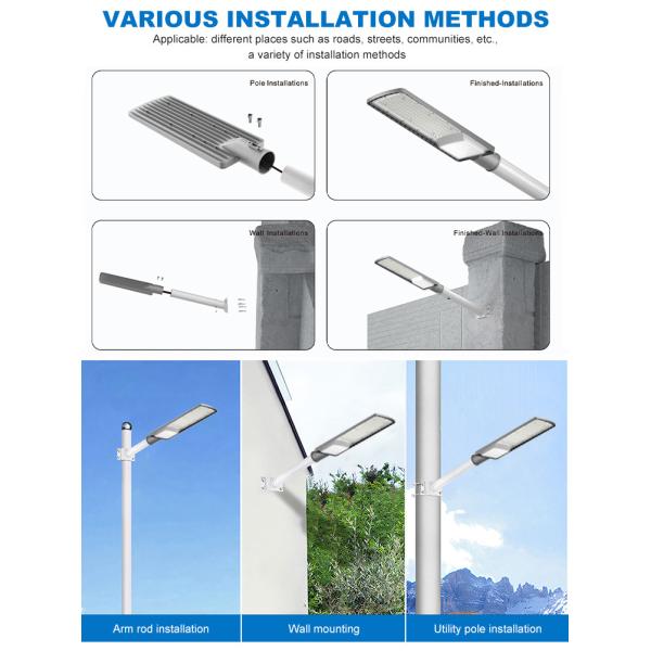 Высокомощный светодиодный уличный фонарь наружное дорожное освещение IP66 водонепроницаемый алюминий