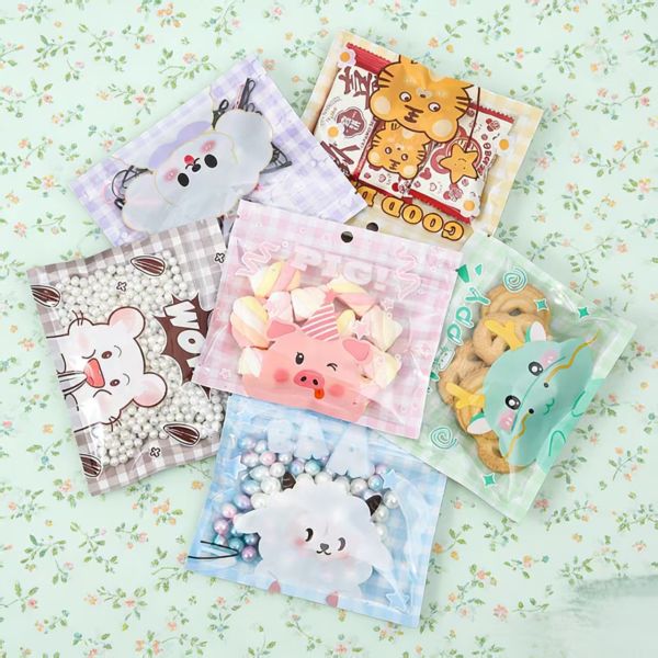 Unique Zip Lock Packaging Bag for Candle Use Gravure Printing 0.14mm Thick CPP Plastic Secure Low MOQ