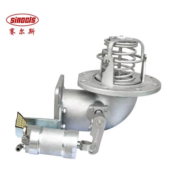 Nozzle Stainless Steel Subsea Valve for Chemical Tank Truck Opening Method Manual/Pneumatic