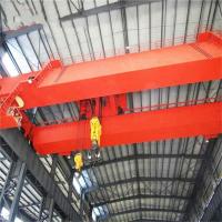 Crane Double Girder de déplacement aérien électrique à télécommande sans fil 20 tonnes 50 tonnes