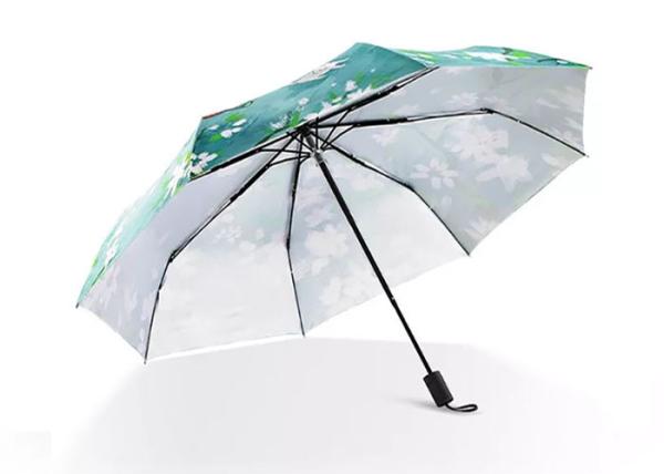 Do guarda-chuva automático de um curso de 21 polegadas guarda-chuva fresco pequeno da dobra do dobro dos homens e das mulheres