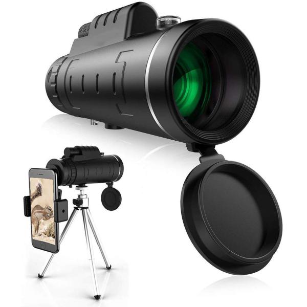 Monocular Telescope, 40X60 High Power HD Monocular for Bird Watching,Camping, Hiking