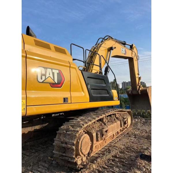 Excavatrice à rouleaux utilisée Cat 349D marque Caterpillar
