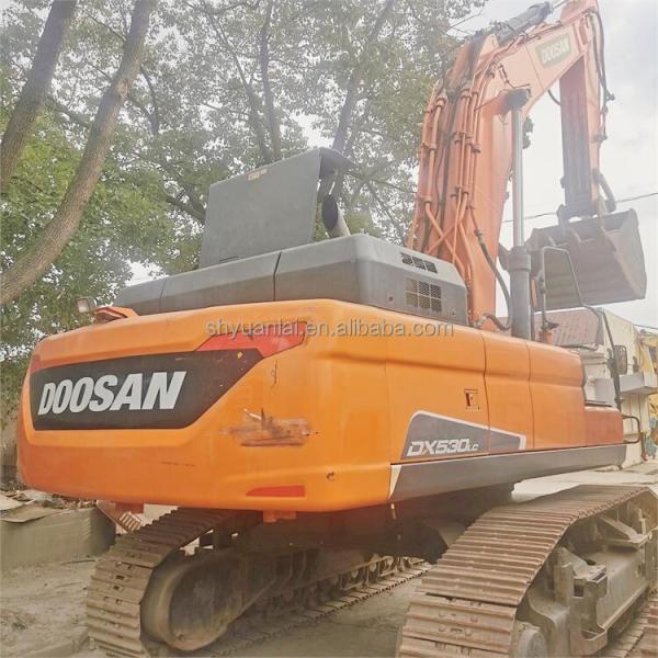 Excavadora DOOSAN DX530 para triturar Excavadoras de mano usadas asequibles ahorrar energía