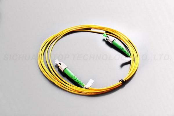 Optical Fiber Jumper FC / APC - FC / APC , Lc Fiber Patch Cable Singlemode