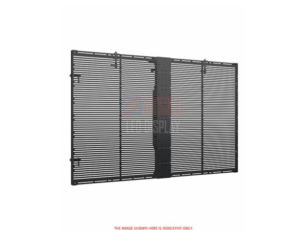 P10.4mm LED Curtain Transparent LED Display Outdoor High-Transparency LED Mesh Wall