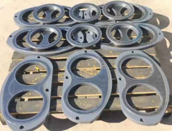 Custom Putzmeister desgaste Plate Bento Boom Pump Peças Jidong desgaste Plate