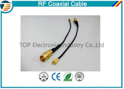 Right Angle RF Broadband Coaxial Cable Outdoor Coaxial Cable  For Car