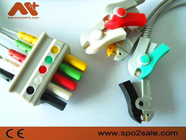 Leadwire compatível da ligação ECG de Draeger 5 - MP03413