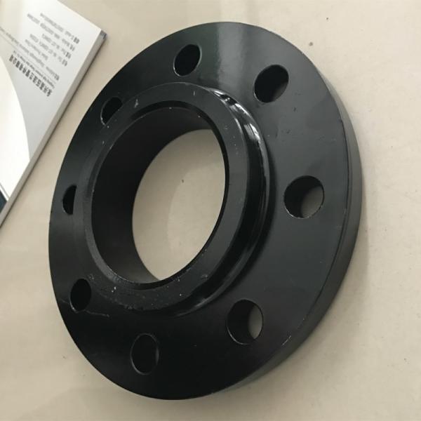 Black Painting ANSI Pipe Flange Forged Slip On Weld Neck Flange