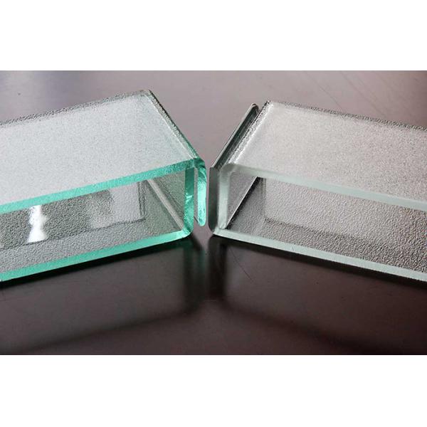 Thin Ripples U Channel Glass Facade Window Curtain Wall Glass To Glass High Strength U Profile Glass Heat Preservation U Shaped Glass