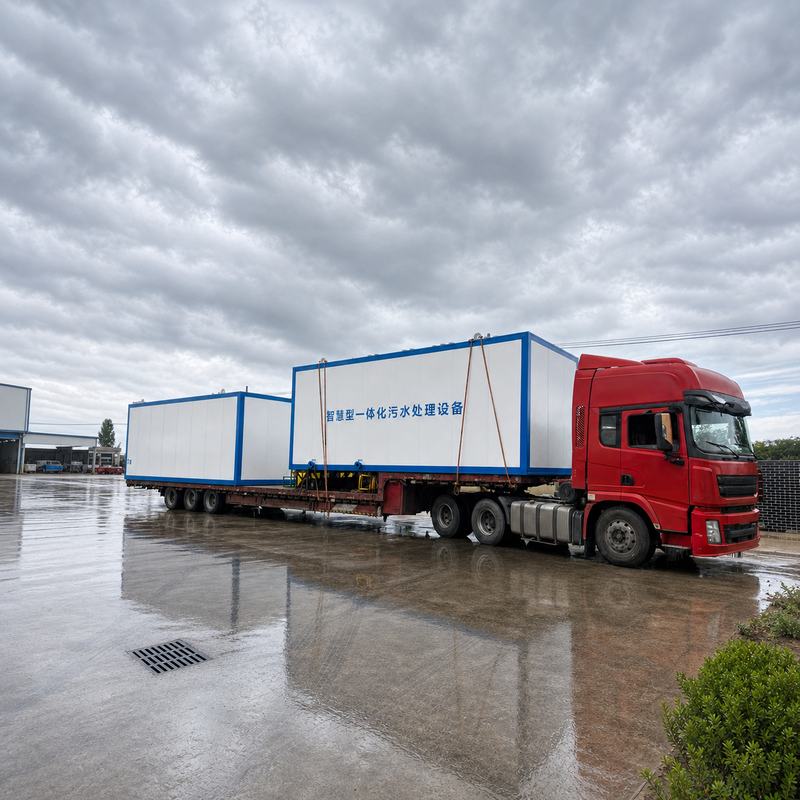70 m³/d Water Treatment Capacity Domestic Wastewater Treatment Plant Steel Plate Treatment Reactor