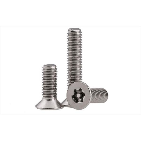 M10 30 Stainless Steel Security Screws Featuring Right Hand Thread Direction Optimized Communication Equipment Security