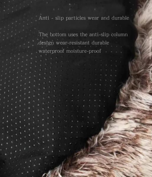Manufacture Hot Sale Nice Quality Pet Winter Soft Warm Heating Nest Round Donut Pet Bed For Dog Cat