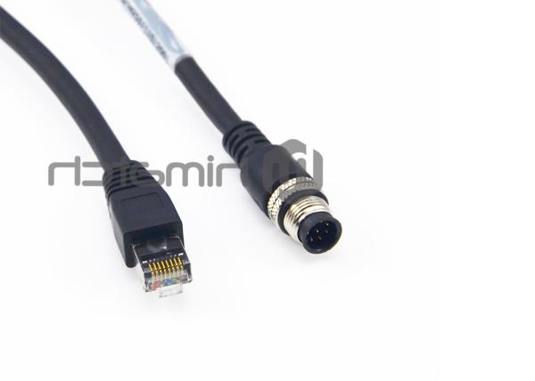PUR Jacket Rj45 Cat6 Lan Cable , Cat5e Ethernet Patch Cable For Industrial
