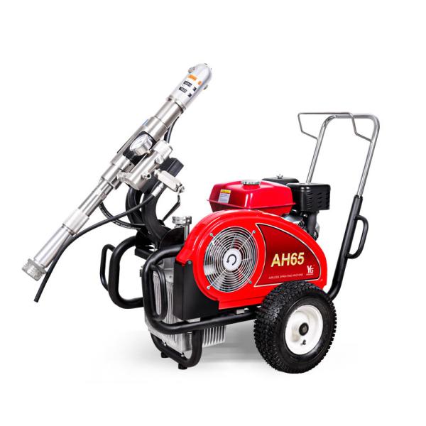 Industrial Wall Airless Putty Spray Machine 10HP 5.5KW Max Flow 16L/Min 98kg