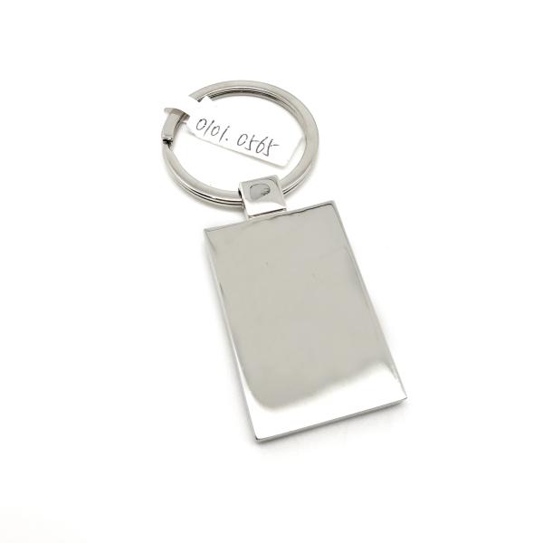 Como portador de llavero fotométrico con aleación de zinc para plata