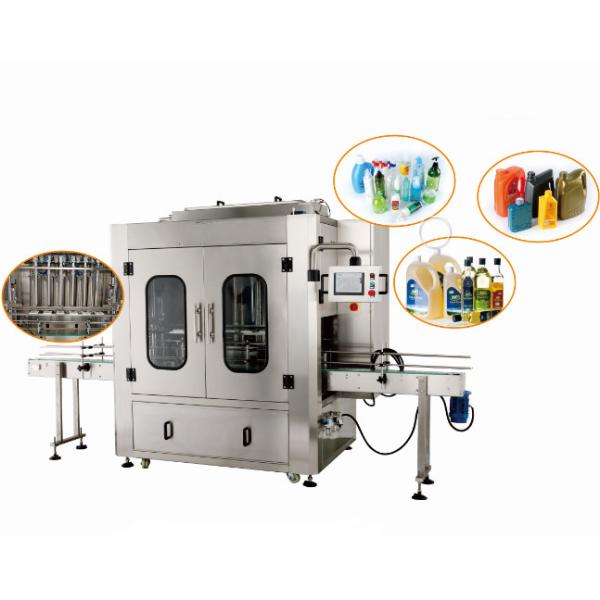 Машина завалки 4 голов объемная жидкостная/жидкостный заполнитель поршеня