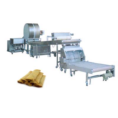 5000pcs/H Industrial Mile Crepe Samosa Sheet Making Machine
