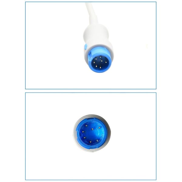 Round 7PIN To DB9F2.2M Version Cable For PM6800 T5T6T8 IPM SPO2 SENSOR Compatible Medical Consumables