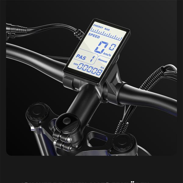 48V Voltage Electric Bicycles EU and US Warehouse 17.5A Battery Capacity Off-Road Design
