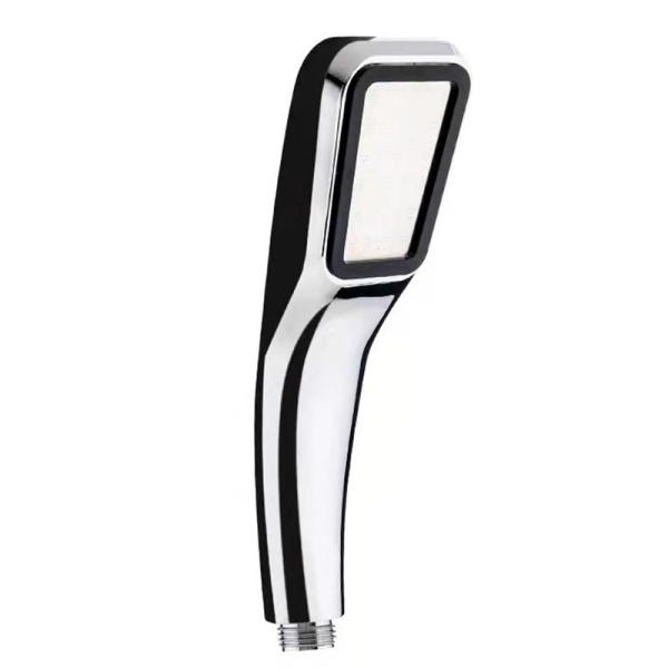 Stylish 300 Holes ABS Chrome Plated Hand Held Shower Head Spray for Family Bathroom