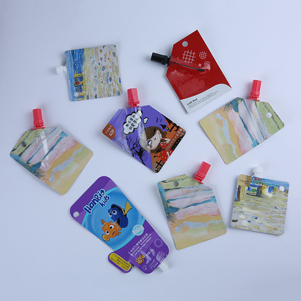 Мешок Spout губной помады 60mic Biodegradable стоит вверх мешок с щеткой сопла