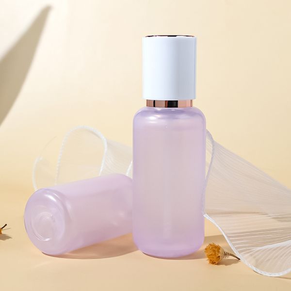 Transparent PET Plastic Bottle for Cosmetic Packaging with Food-Grade Safe Press-Type Pump Head