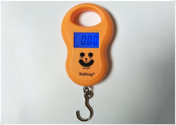 High Carbon Steel Hook Hand Luggage Scale , Durable Travel Weighing Scale