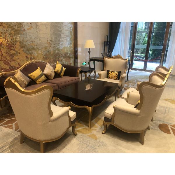 обеденный стол пятизвездочного международного отеля гостиницы изготовленный на заказ установил Wearproof водоустойчивый подгонянный набор софы