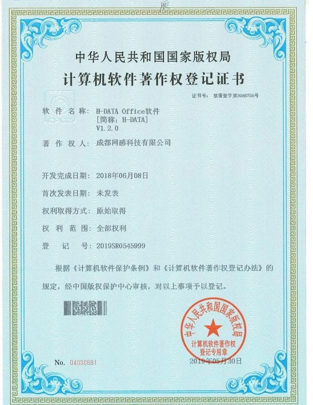 Chengdu Wanggan Technology Co., Ltd. Сертификации