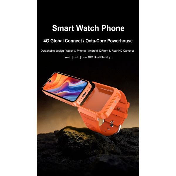 PG999 4G 5G Smartwatch with Octa-core Processor and Dual SIM Dual Standby for Global Connectivity